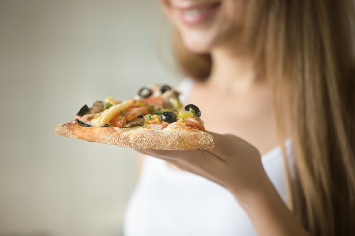Pizza e calorie possono andare d'accordo